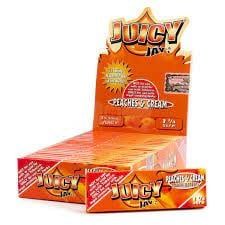Juicy Jay 1 1/4 Papers Peaches &amp; Cream