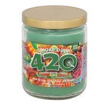 Smoke Odor Candle 420