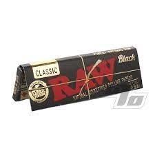 Raw Classic Black 1 1/4 Papers