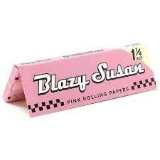 Blazy Susan 1 1/4 Pink Rolling Papers