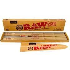 Raw Classic Lean 110mm 20pk Cones