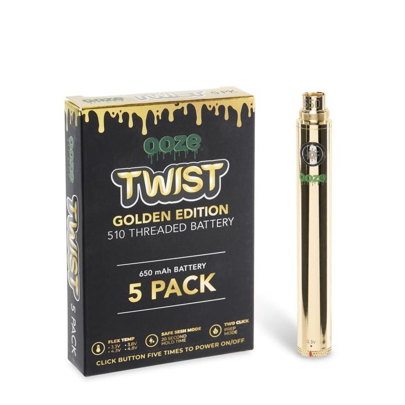 Ooze Twist Limited Edition Gold 650mah