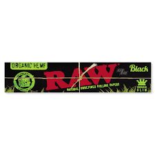 Raw Black Organic Hemp Kingsize Slim