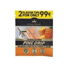 King Palm Flavored Tips Pine Drip 2 pk