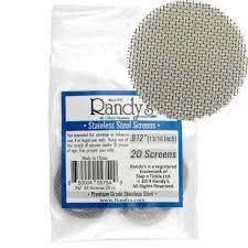 Randy&#39;s .812 (13/16”) 20ct Steel Screens