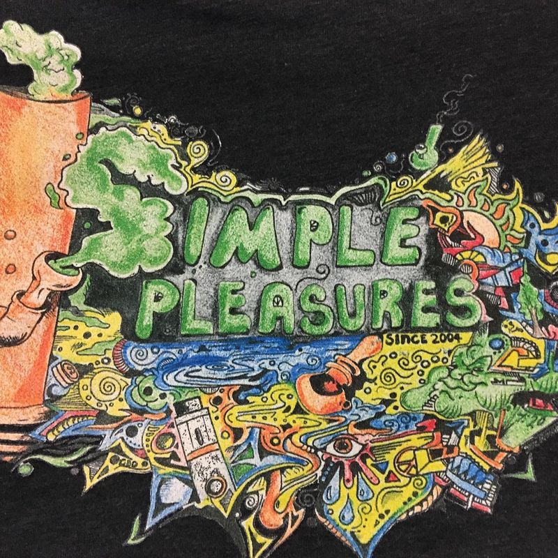 Simple Pleasures Moodmat 11&quot;x7&quot; Drawn Logo