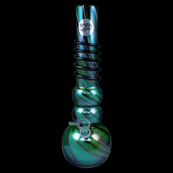 Twisted Sister LT11 17&quot; Triple Bubble Vase W/ Wrap