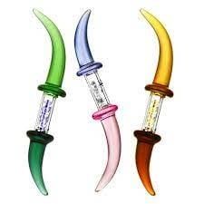 Bull Horn W/ Diamonds Dabber