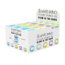 White Rhino Silicone Spinner Carb Cap and Jar