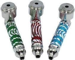 Metal Tobacco Pipe Asst 2.75
