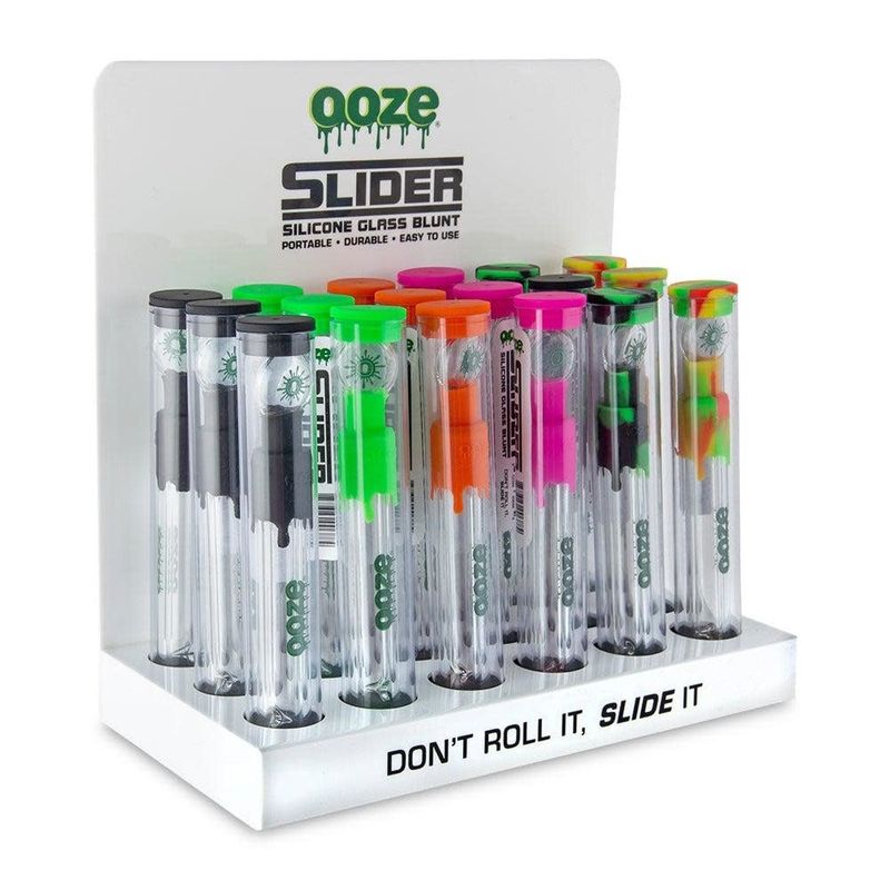 Ooze Slider Silicone Glass Blunt