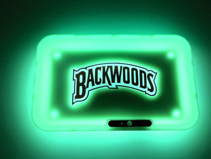 Led Glow Rolling Trays Backwoods