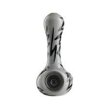 Eyce Oraflex Switch Back Spoon Pipe 4&quot; 1321-05 Gray And Black