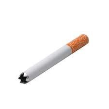 Metal Cigarette Tobacco Bat with Teeth Small