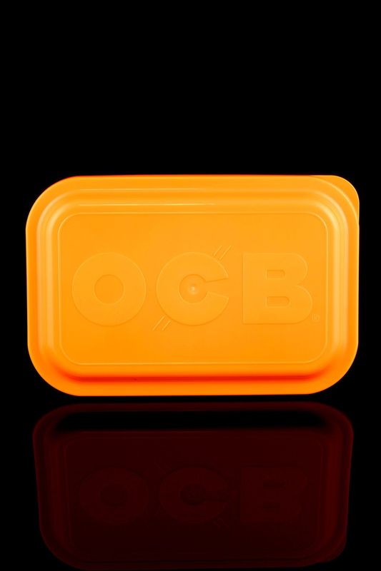 OCB Rolling Tray Lids Medium Neon Orange