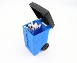3D Printed Recycling Bin Assorted Colors