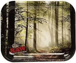 Raw Rolling Tray Large Smokey Forest