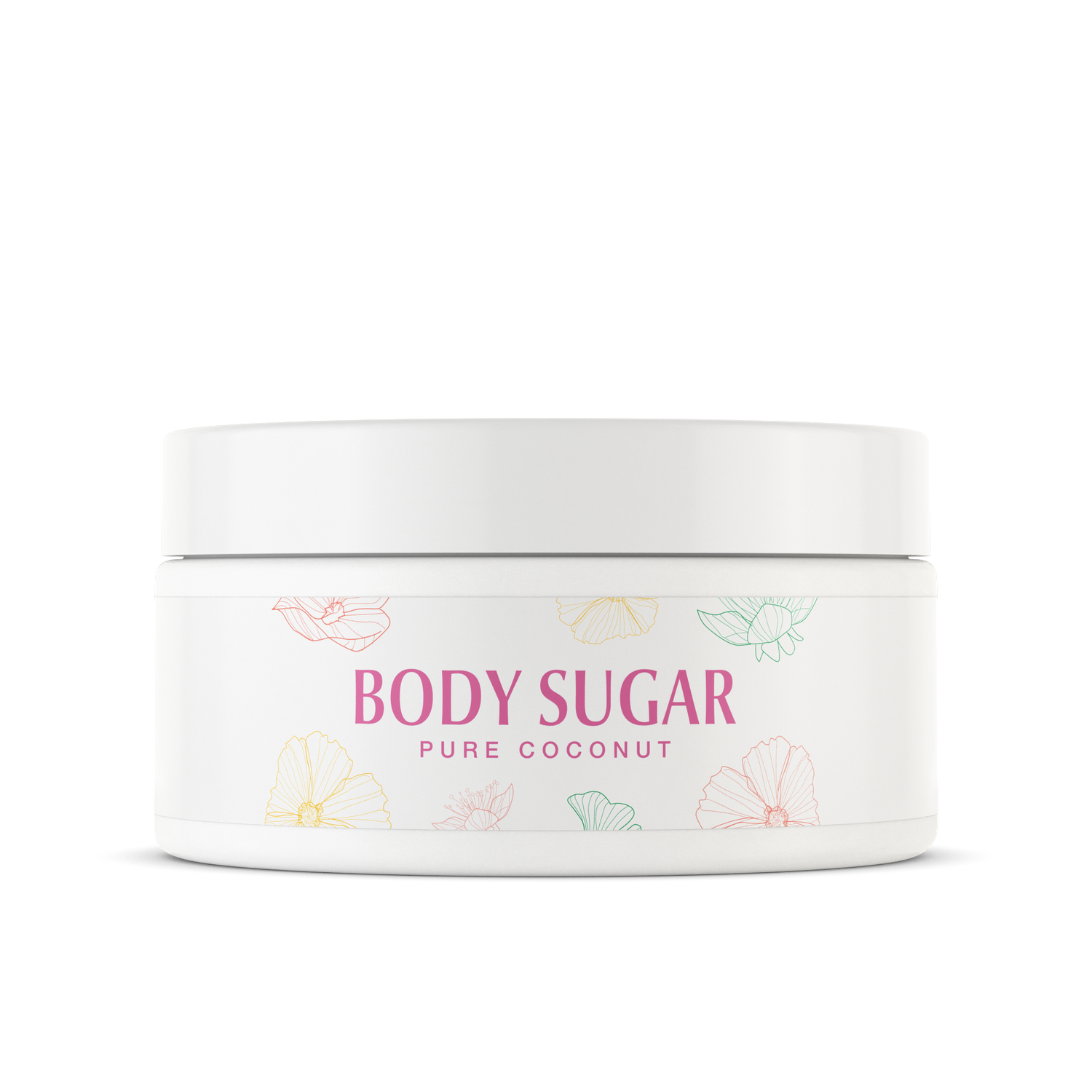CBDMD 250mg Botanical Sugar Scrub Pure Coconut
