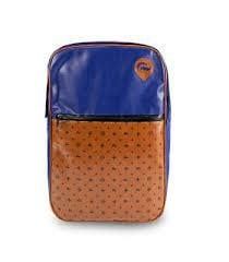 Skunk Urban Backpack Blue W/Leather