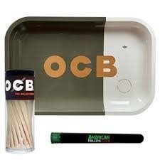 OCB Rolling Tray Large 2-Tone
