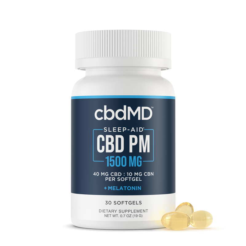 CBDMD PM Softgel Capsules 1500mg
