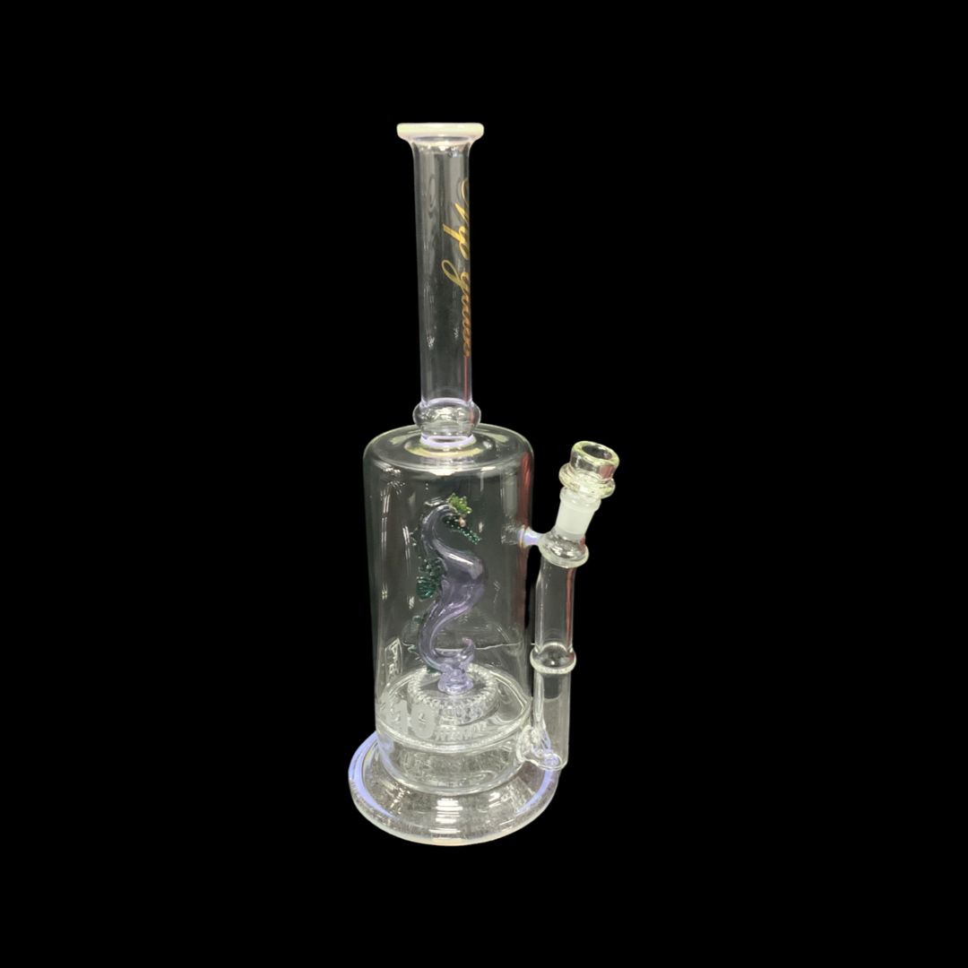 VIP Glass 110mm Seahorse Waterpipe UV