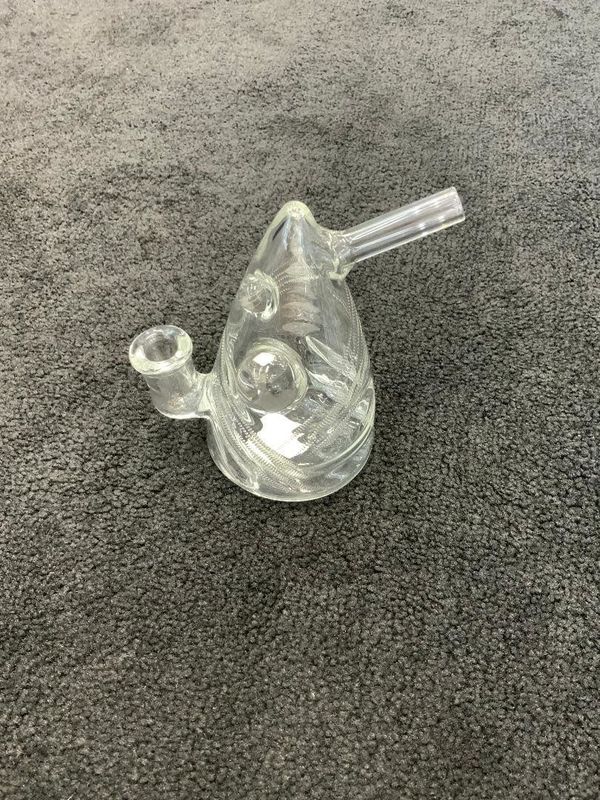 Kevin Beecher Clear Large Rip-curl Waterpipe