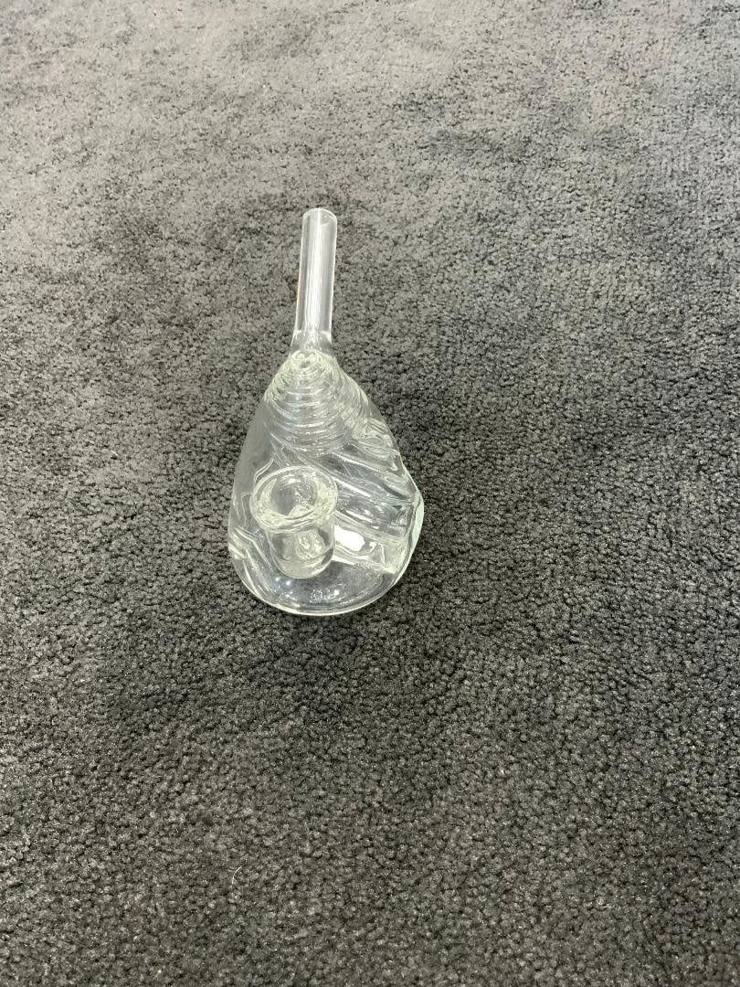 Kevin Beecher Clear Medium Rip-curl Waterpipe