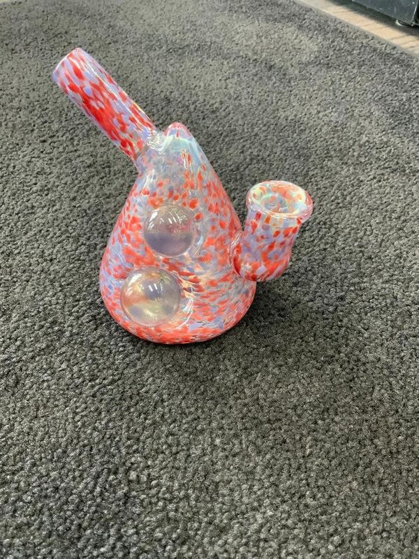 Kevin Beecher Red and Blue Rip-curl Small Waterpipe