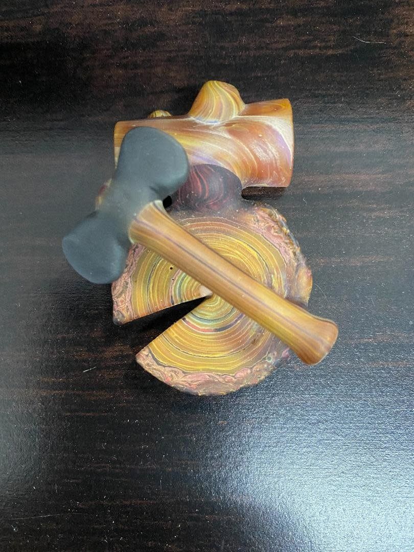 Don Chile Ortega Log with Axe Pendant