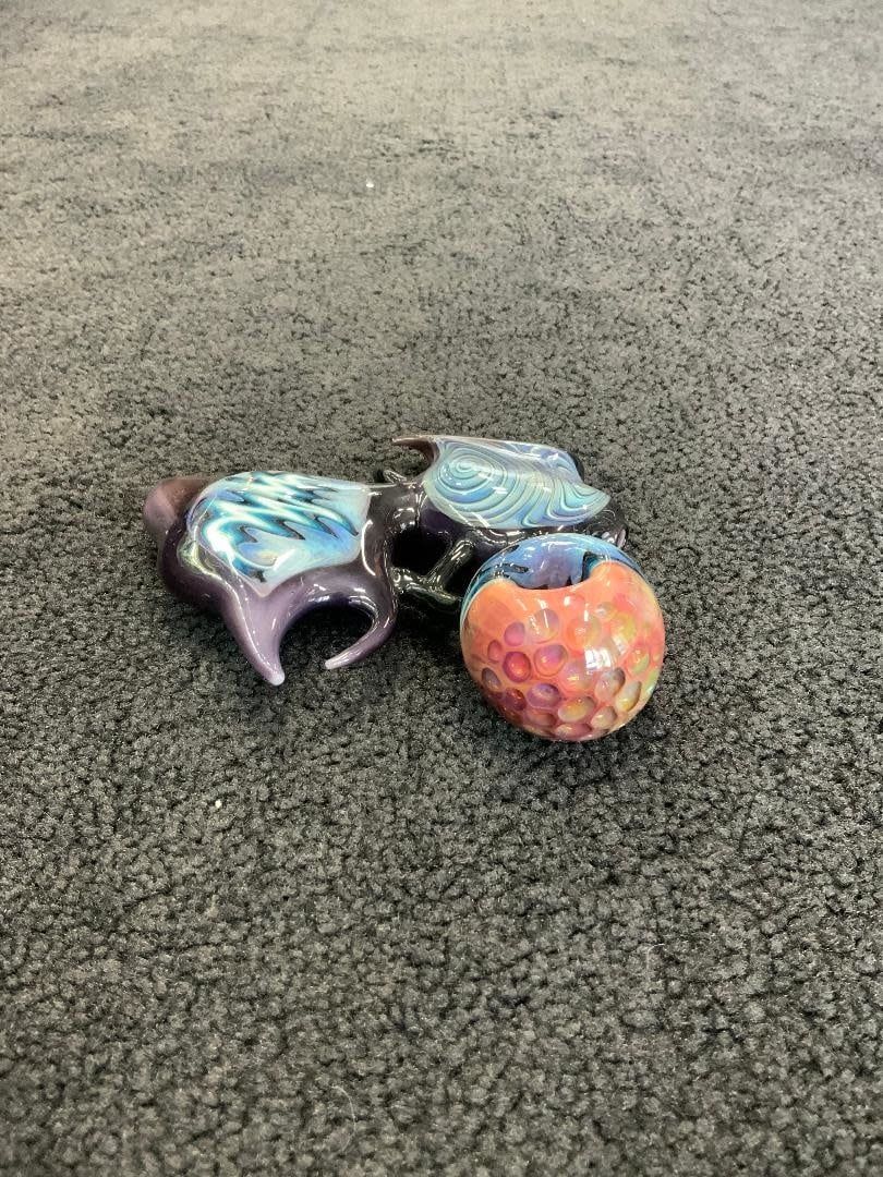 Kevin Beecher Wig Wag Honeycomb Head Hand Pipe