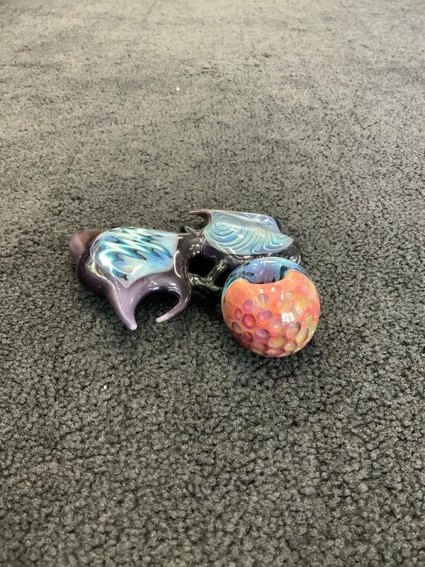 Kevin Beecher Wig Wag Honeycomb Head Hand Pipe