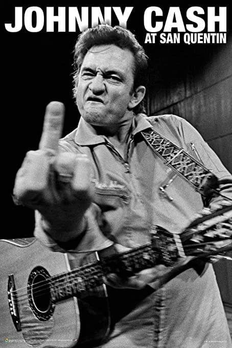 Johnny Cash San Quentin Poster 24&quot;x36&quot;