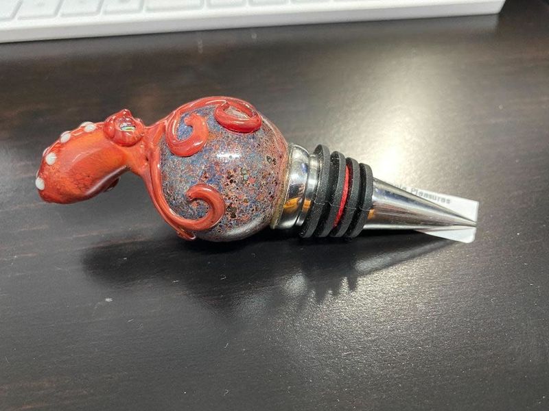 Josh Mazet Octopus Wine bottle Stopper