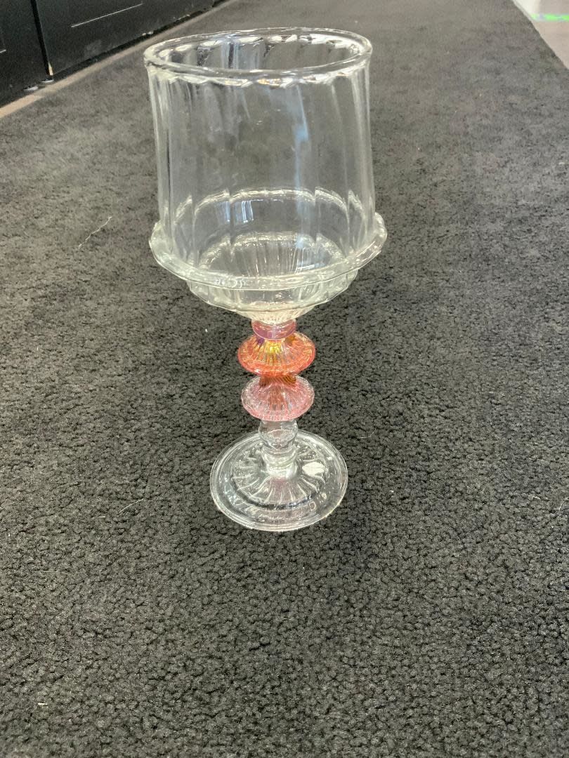 Kevin Beecher Gold Fumed Maria Stem Wine Glass