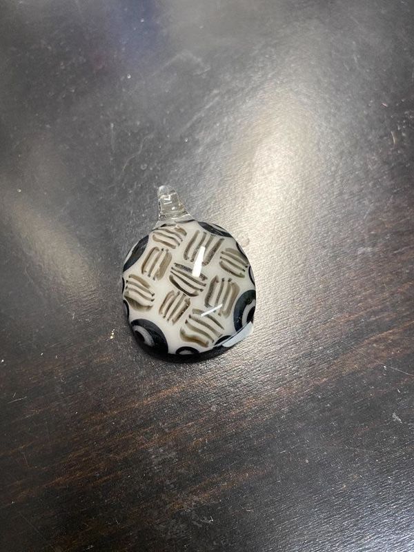 Kevin Beecher Cream and Black Pendant