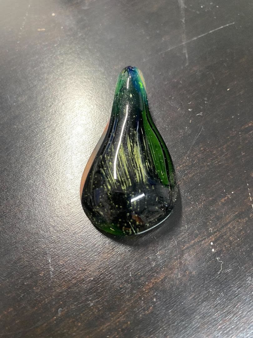 Kevin Beecher Green Teardrop Pendant
