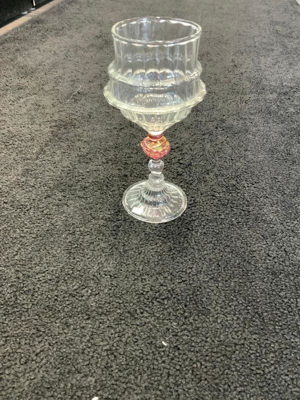 Kevin Beecher Wrapped and Fumed Wine Glass