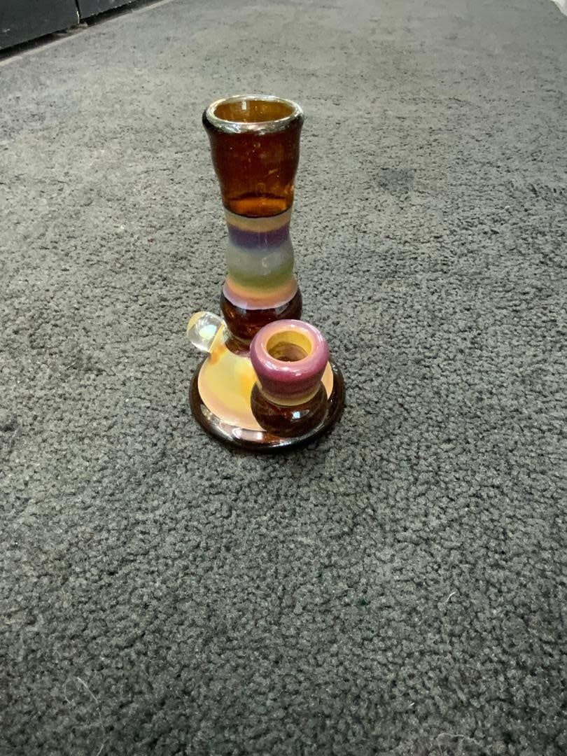 Airman Glass Brown Mini Waterpipe