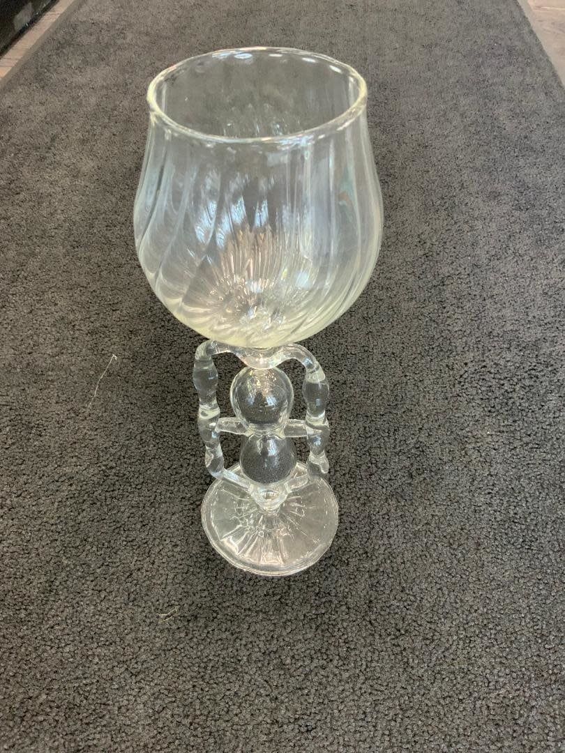 Kevin Beecher Sand Timer Wine Glass