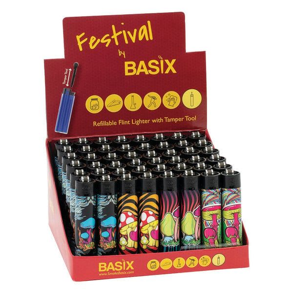 Basix Festival Lighter Mushrooms