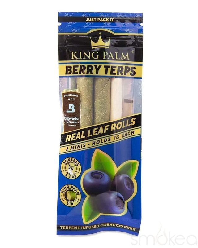 King Palm 2 Minis 1 Gram Berry Terps