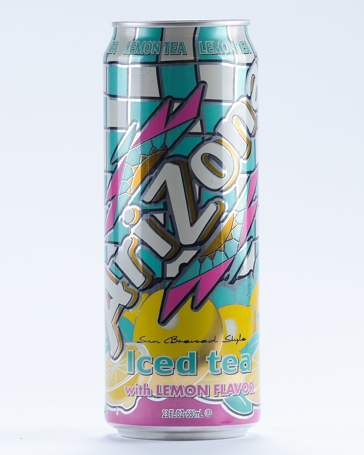 Safe Can Arizona Lemon Tea