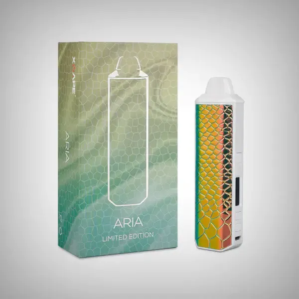 XVAPE Aria Dry Herb Vaporizer Green Dragon Limited edition