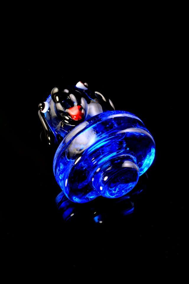 Glass Happy Hound Carb Cap