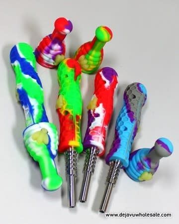 7&#39;&#39; 14mm Silicone Nectar Collector