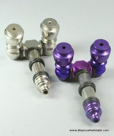 Double Head Metal Pipe W/Lid