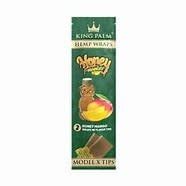 King Palm 2pk Hemp Wraps Honey Mango