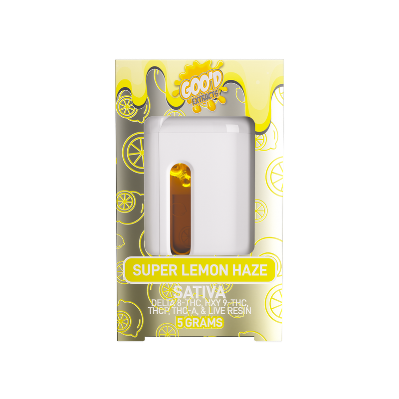 Goo’d Extracts Disposable Vape 5g Blend Super Lemon Haze Sativa