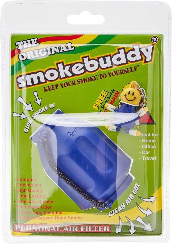 Smokebuddy Original Personal Air Filter Blue